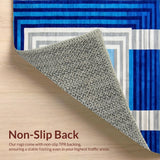 Playful Nonlinear Patterned Art(Blue)