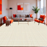 Absorbent with Minimalist Waffle Texture for Modern Spaces(Beige)