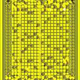 Ultra Soft Area Rug, Non Slip, Stain Resistant, Washable Area Rugs for Living Room, Bedroom, Nature-Inspired Minimalist Pattern(Yellow)