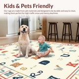 Cozy Round Learning Alphabet Decor(Beige)