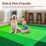 Charming Green and White Motif(Green)