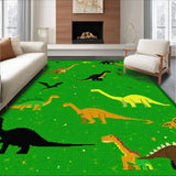 Bright Cheerful Dino Expedition Aesthetic(Green)