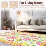 Delightful Bright Floral Composition(White)