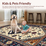 Elegant Earthy Toned Trellis Motif(Beige)