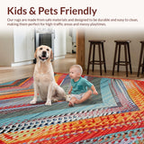 Artisanal Rustic Patchwork Design(Red)