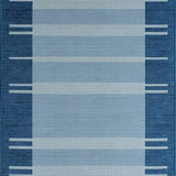 Ultra Soft Area Rug, Non Slip, Stain Resistant, Washable Area Rugs for Living Room, Bedroom, Rustic Symmetrical Blue Touch(Blue)