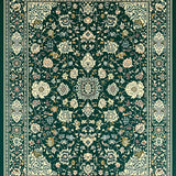 Ultra Soft Area Rug, Non Slip, Stain Resistant, Washable Area Rugs for Living Room, Bedroom, Rustic Textured Tiled Pattern(Green)
