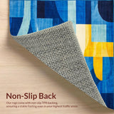 Lively Geometric Art Expression(Blue)