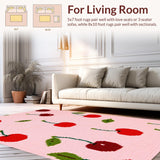 Plush Cartoon Motif(Pink)