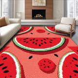 Vibrant Summer Splash Motif(Red)