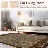 Chic Whimsical Leopard Patterned Accent(Beige)