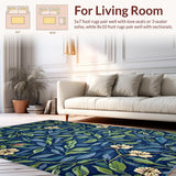 Stylish Nature Inspired Statement(Blue)