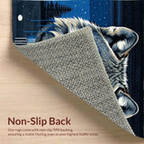 Visual Serenity Wolf Moon(Blue)