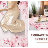 Charming Pink Floral Aesthetic(Pink)