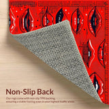 Chic Modern Lip Motif(Red)