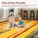 Bright Coastal Inspired Round Artwork(Yellow)