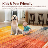 Colorful Retro Sunbeam Style(Yellow)