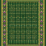 Colorful Trellis Inspired Design(Green)