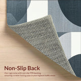 Contemporary Gray Floral Motif(Gray)