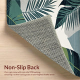 Ultra Soft Area Rug, Non Slip, Stain Resistant, Washable Area Rugs for Living Room, Bedroom, Stylish Reversible Nature Theme(Gray)