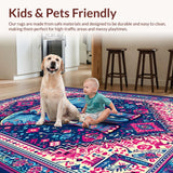 Vibrant Elephant Artistry(Blue)