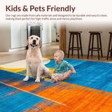 Elegant Color Splash Design(Blue)