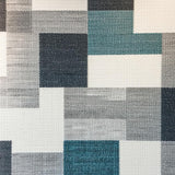 Ultra Soft Area Rug, Non Slip, Stain Resistant, Washable Area Rugs for Living Room, Bedroom, Contemporary Minimalist Bedroom Washable Area Carpet(Gray)
