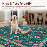 Chic Wineberry Abstract Design(Green)