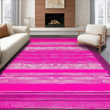 Ultra Soft Area Rug, Non Slip, Stain Resistant, Washable Area Rugs for Living Room, Bedroom, Stylish Contemporary Animal Pattern(Pink)