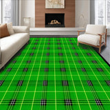 Vibrant Shamrock Patterned Flooring(Green)