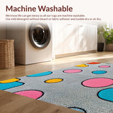Ultra Soft Area Rug, Non Slip, Stain Resistant, Washable Area Rugs for Living Room, Bedroom, Cute Grey Tufted Cat Rug for Bedroom Decor(Gray)