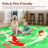 Charming Nautical Fish Motif(Green)