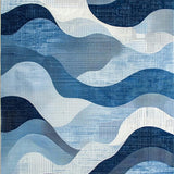 Chic Wave Texture Aesthetic(Blue)