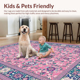 Folk Art Floral Elegance(Pink)