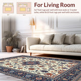 Vintage Botanical Cream Elegance(Beige)