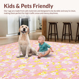 Bright Playful Daisy Motif(Pink)
