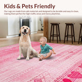 Contemporary Fluffy Playful Shape(Pink)