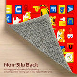 Brightly Illustrated Learning Landscape(Red)