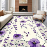 Stylish Contemporary Lavender Look(Ivory)