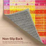 Dynamic Multi colored Circular Design(Red)