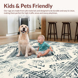 Contemporary Muted Patterned Surface(Gray)