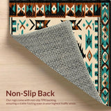 Stylish Warm Toned Geometric Arrangement(Blue)