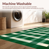 Modern White and Green Geometry(Green)