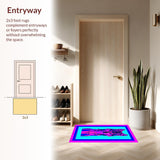 Artistic Whimsical Creature Motif(Blue)