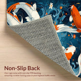 Elegant Japanese Water Scene(White)