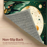 Artistic Dark Green Dreamscape(Gray)