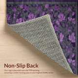 Ultra Soft Area Rug, Non Slip, Stain Resistant, Washable Area Rugs for Living Room, Bedroom, Soft Fluffy Textured Accent(Purple)