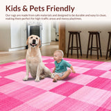 Contemporary Vibrant Gridded Aesthetic(Pink)