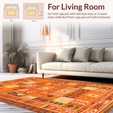 Chic Fringed Contemporary(Orange)