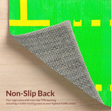 Vibrant Cityscape Adventure Mat(Green)